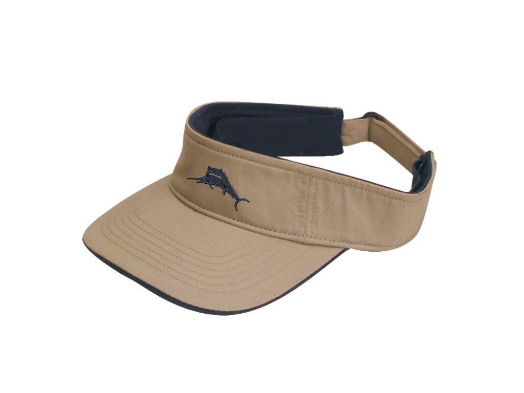Tommy Bahama Mangrove Washed Twill Visor, Colour: Khaki