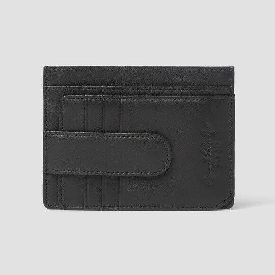 1278 | Flipper Card Case Wallet, Colour: Black