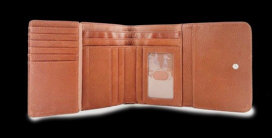1320 | Distressed Snap Wallet