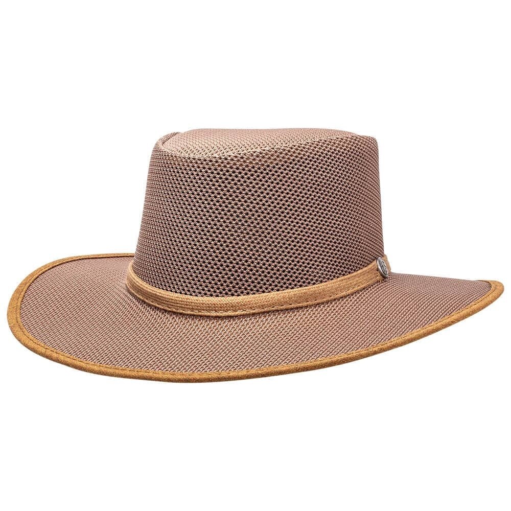 Cabana Mesh Sun Hat, Size: Medium, Colour: Beaver