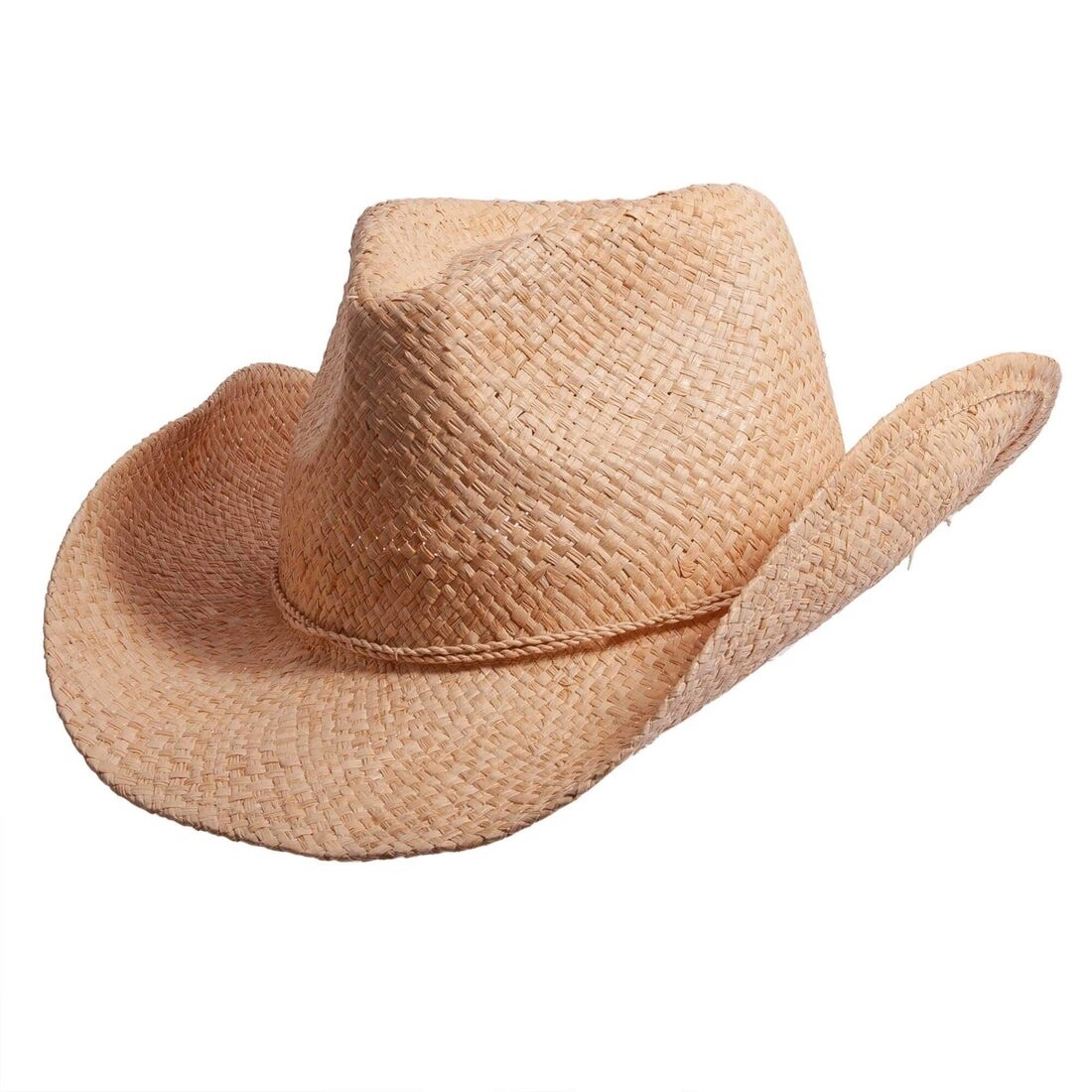 Belle Straw Cowboy Hat, Colour: Natural, Size: Small
