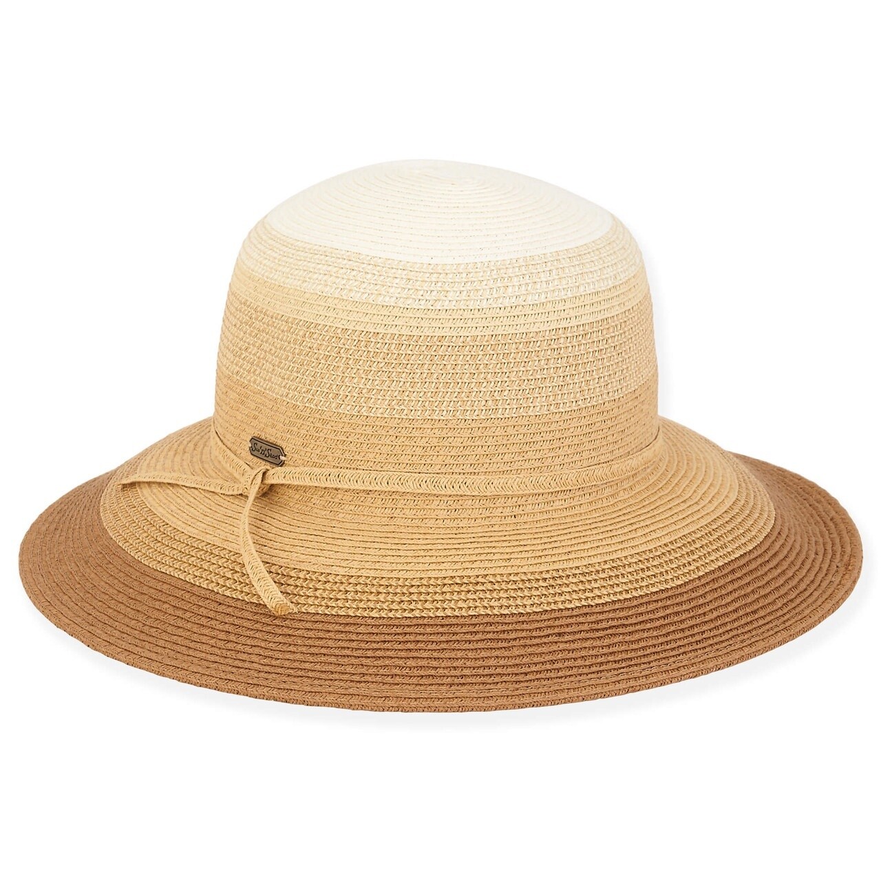 HH2836 | Carmen | Women&#39;s Paper Braid Bucket Hat, Size: O/S, Colour: Tan A