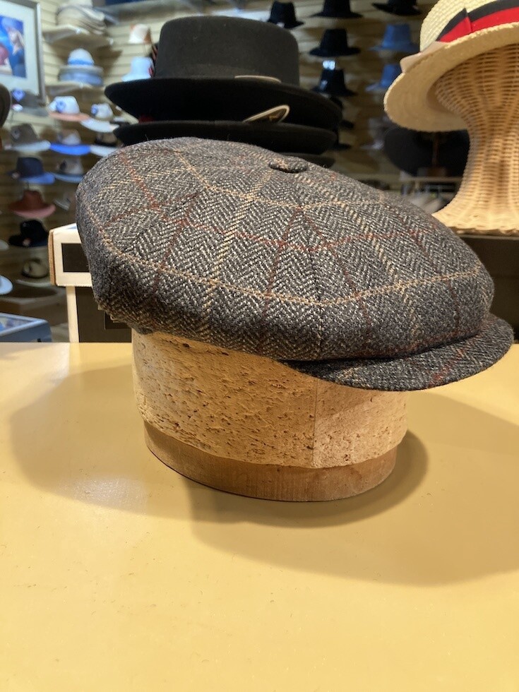 121 Relax 5301 | Cashmere &amp; Wool Newsboy Cap, Size: 57 Medium