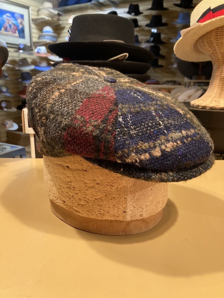26 Relax 3X 5356 | Donegal Tweed Newsboy Cap, Size: 57 Medium