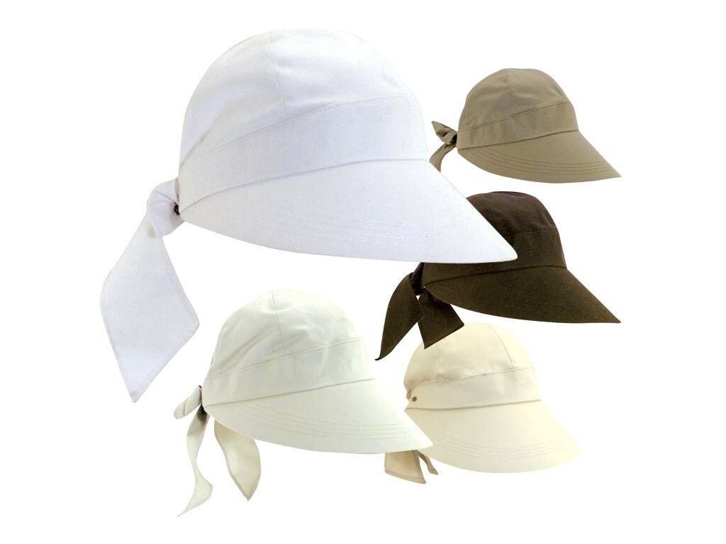 Chiara Cotton Visor Hat