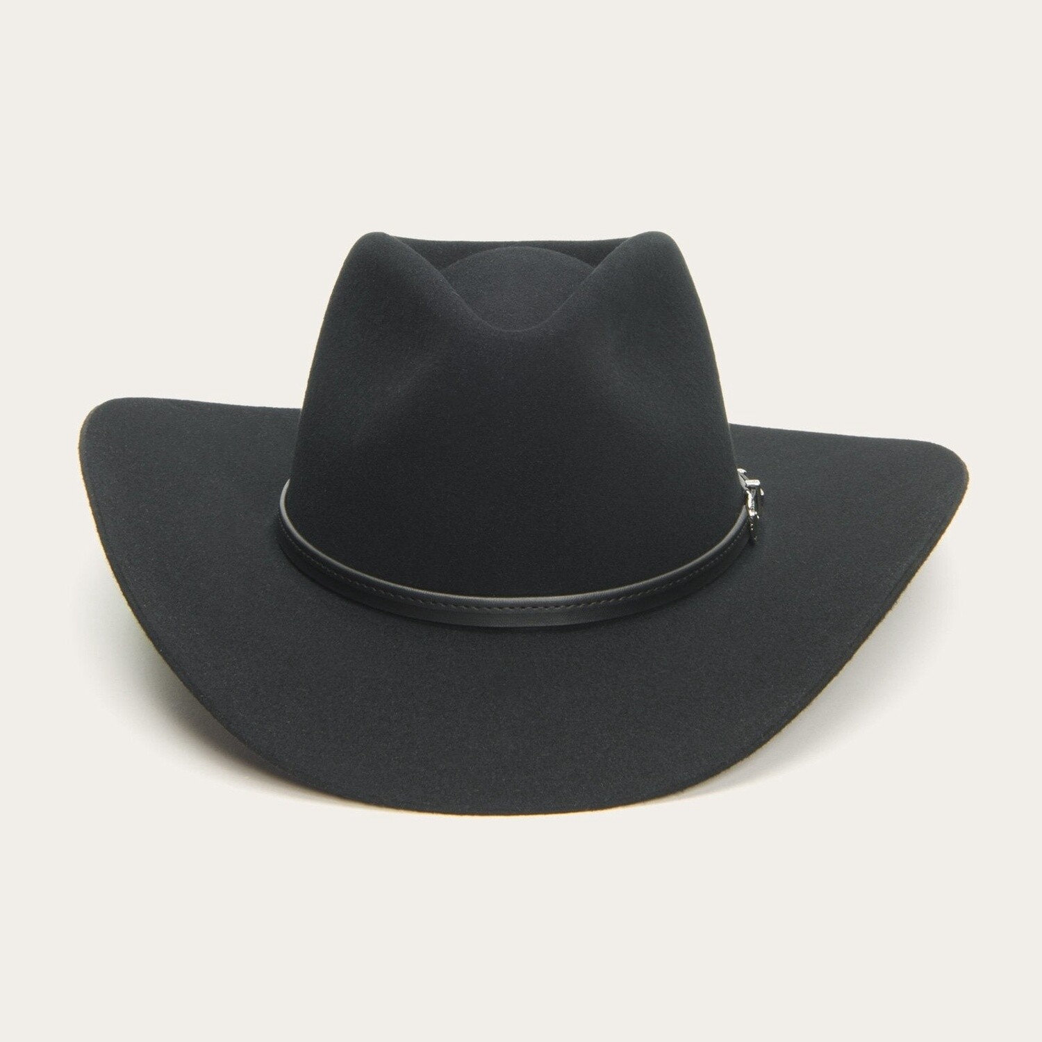 Seneca 4X Cowboy Hat, Colour: Black, Size: 6 3/4