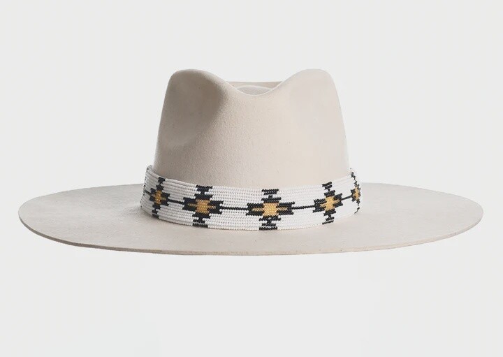Santa Fe Flat Brim Virgin Wool Rancher Hat, Size: Small
