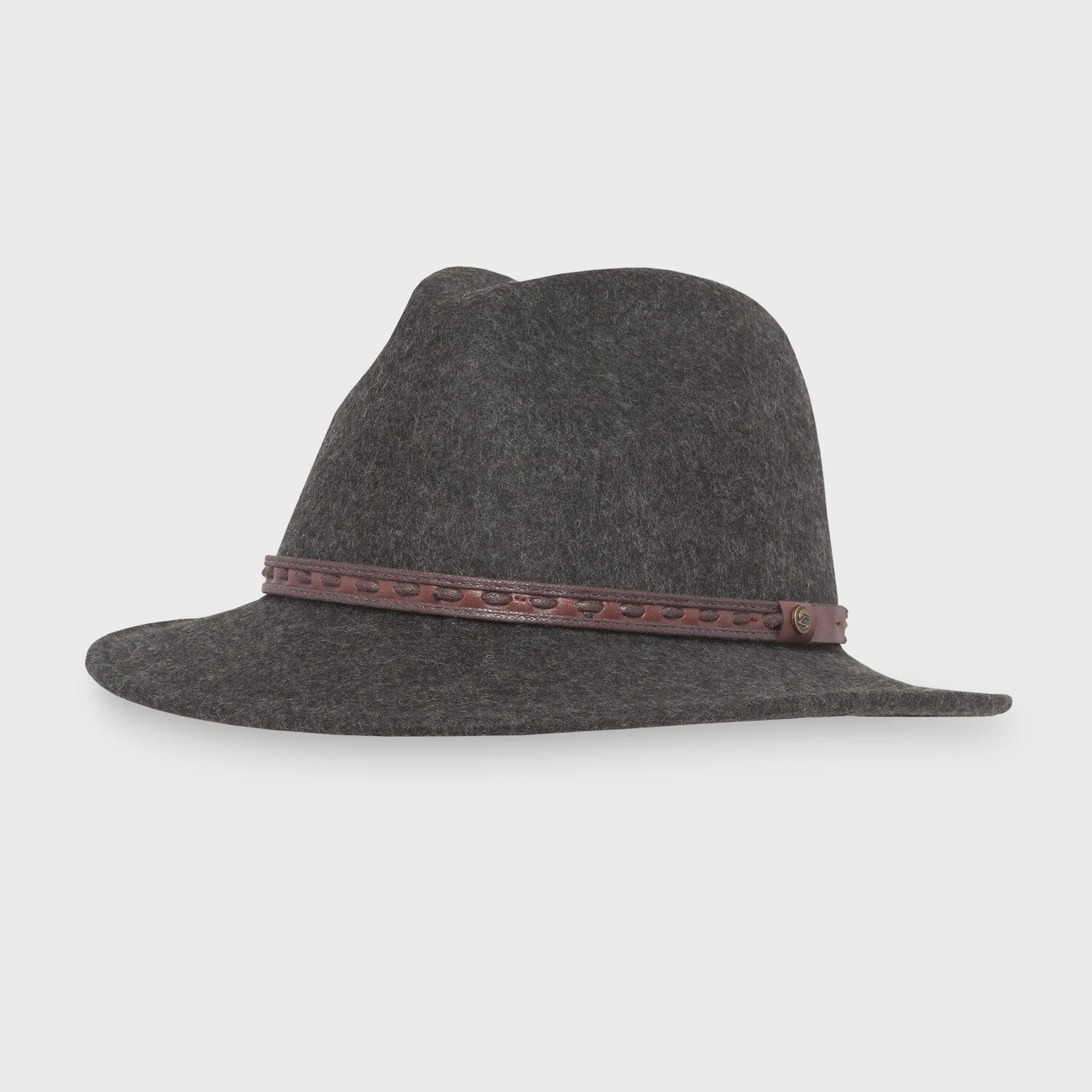 Rambler Wool Felt Hat, Colour: Heathered Grey, Size: Medium