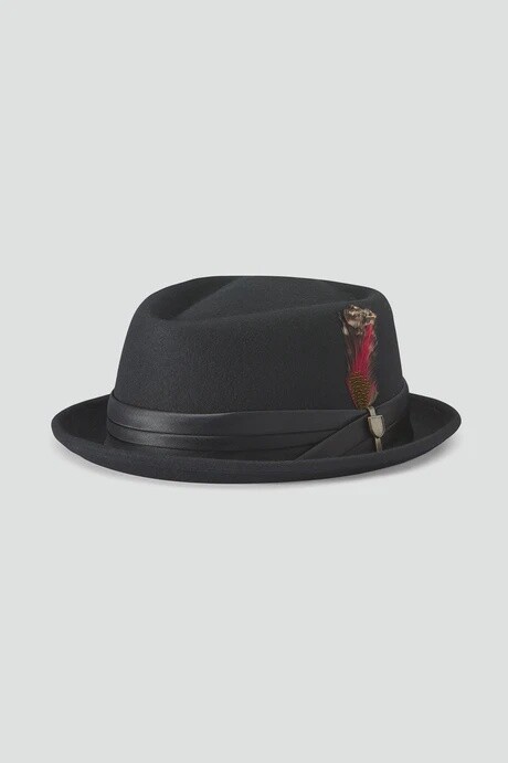 Stout Pork Pie, Colour: Black, Size: XS