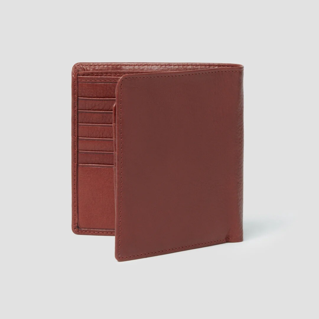 1229 | RFID Extra Page Hipster Wallet, Colour: Black