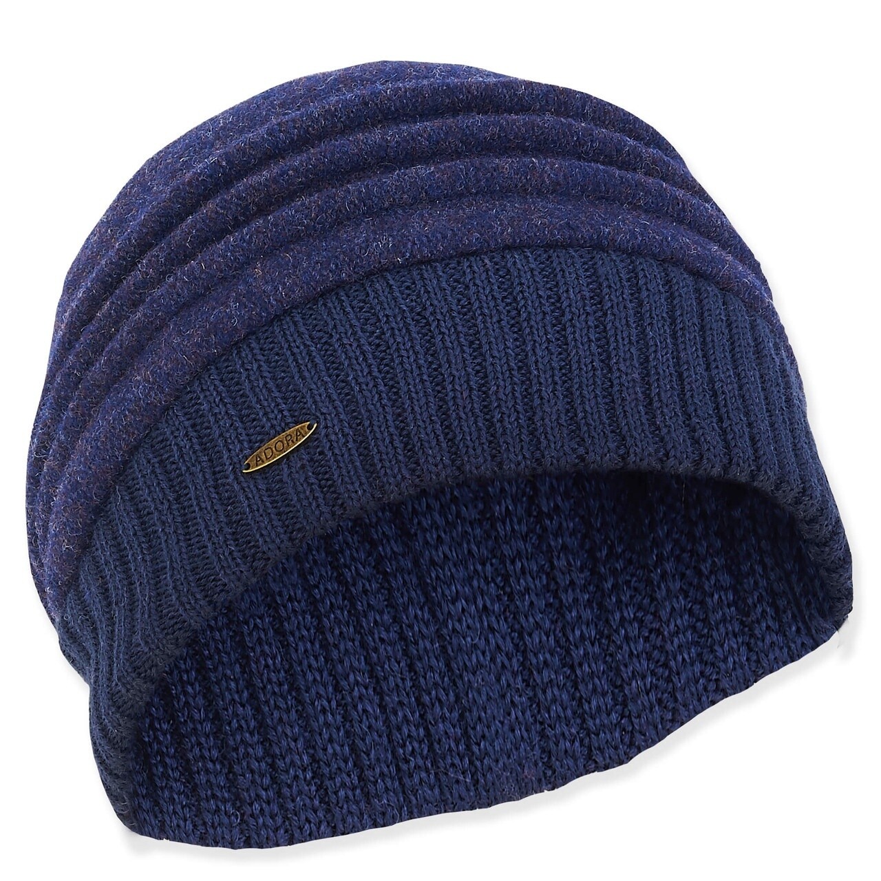 AD1514 | Women&#39;s Soft Wool Turban, Size: OSFM Adjustable, Colour: C Blue