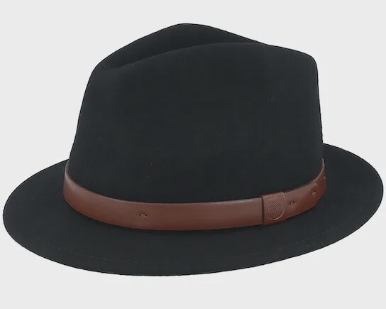 Kids Baby Messer Black Fedora | Black | O/S