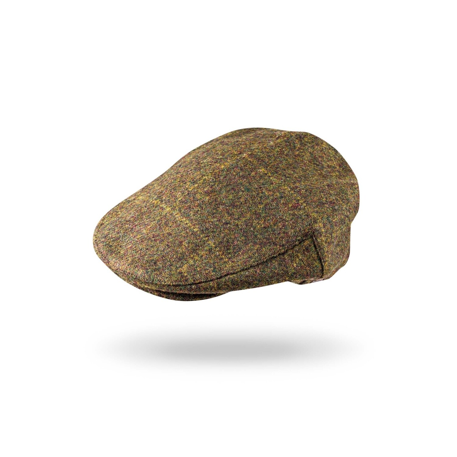 Irish Tweed Cap Loden Rust, Size: Small