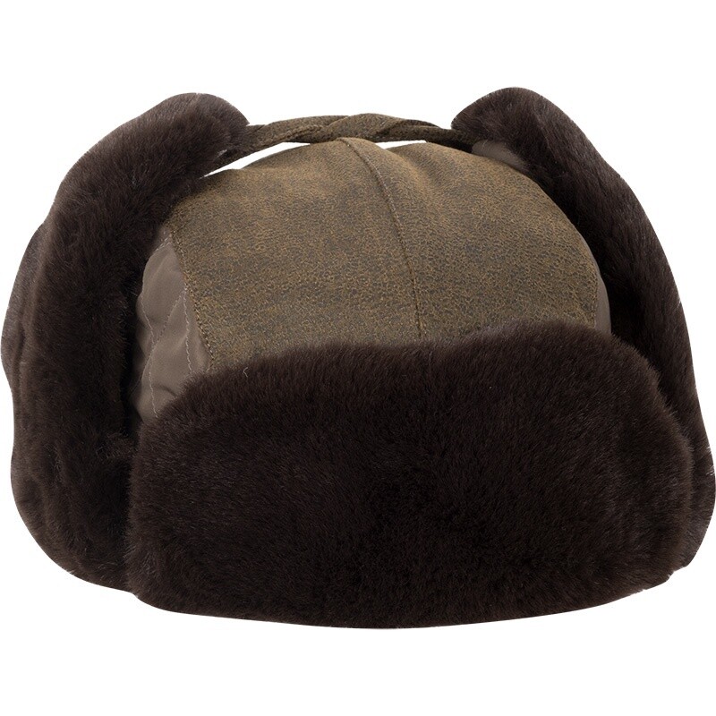 Northern Faux Fur Trapper Hat, Colour: Brown, Size: S/M