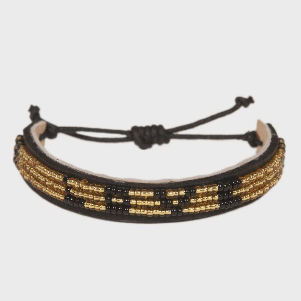SKINNY LOVE BRACELET - BLACK GOLD