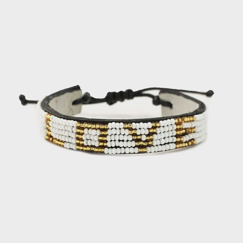 LOVE BRACELET - WHITE/GOLD