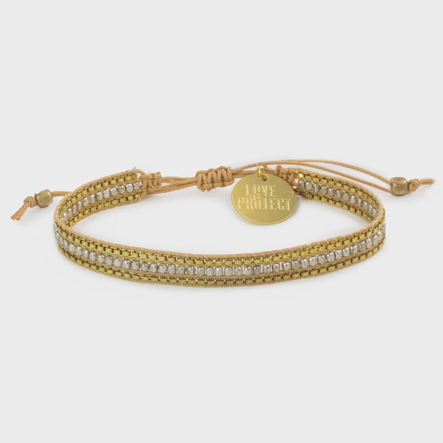 SKINNY DIWALI BRACELET - SILVER LIGHT