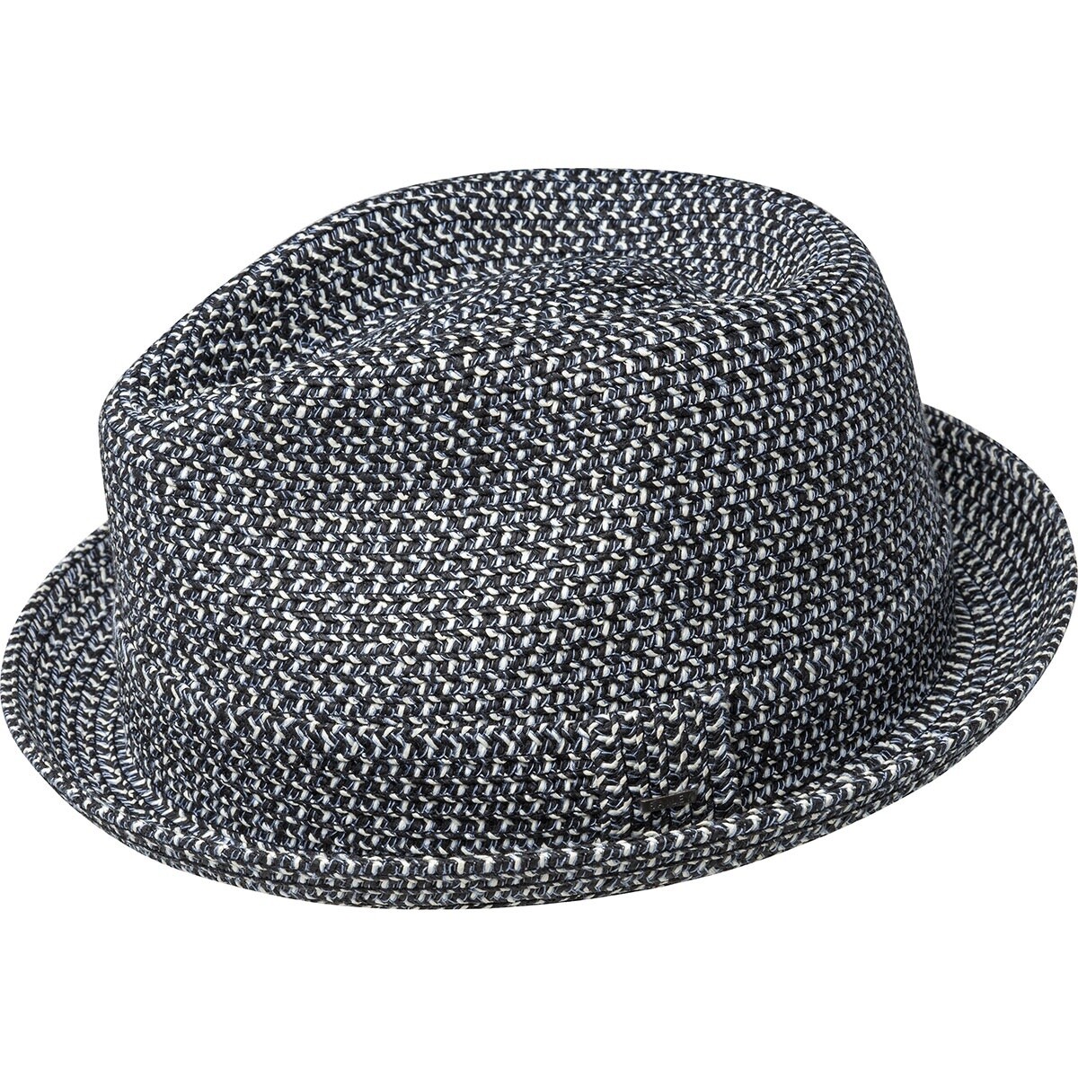 Billy Toyo Braid Trilby Hat, Colour: Black Heather, Size: Small