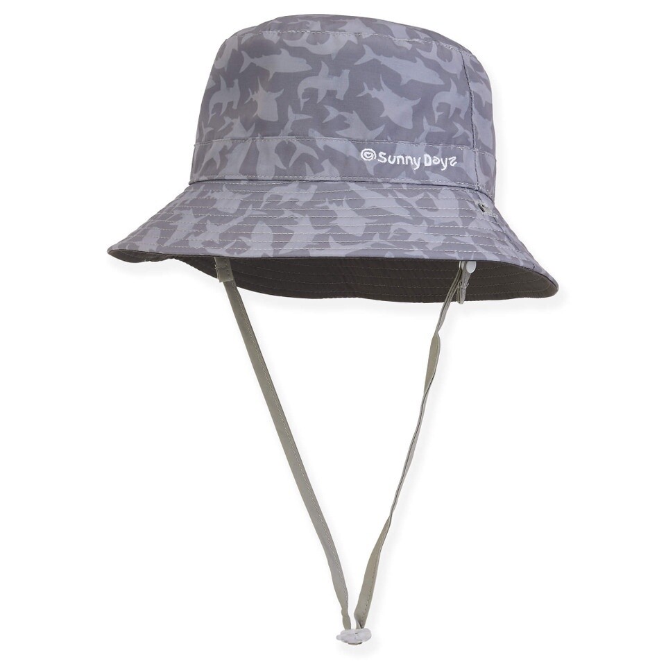 HK424 Mason Young Boy Reversible Bucket Hat, Size: M/L