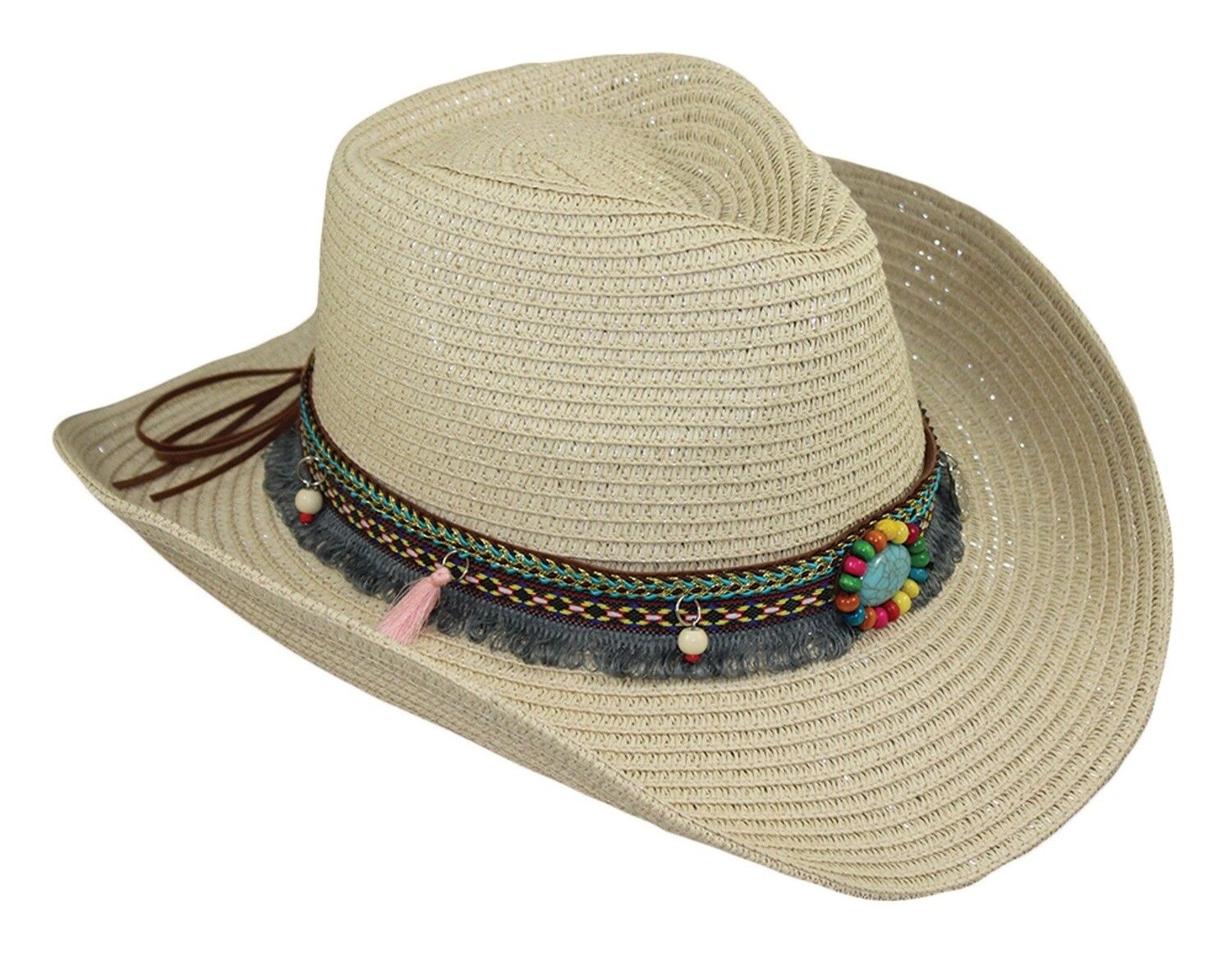 1342 | Women&#39;s Cowboy Hat, Size: O/S, Colour: Beige