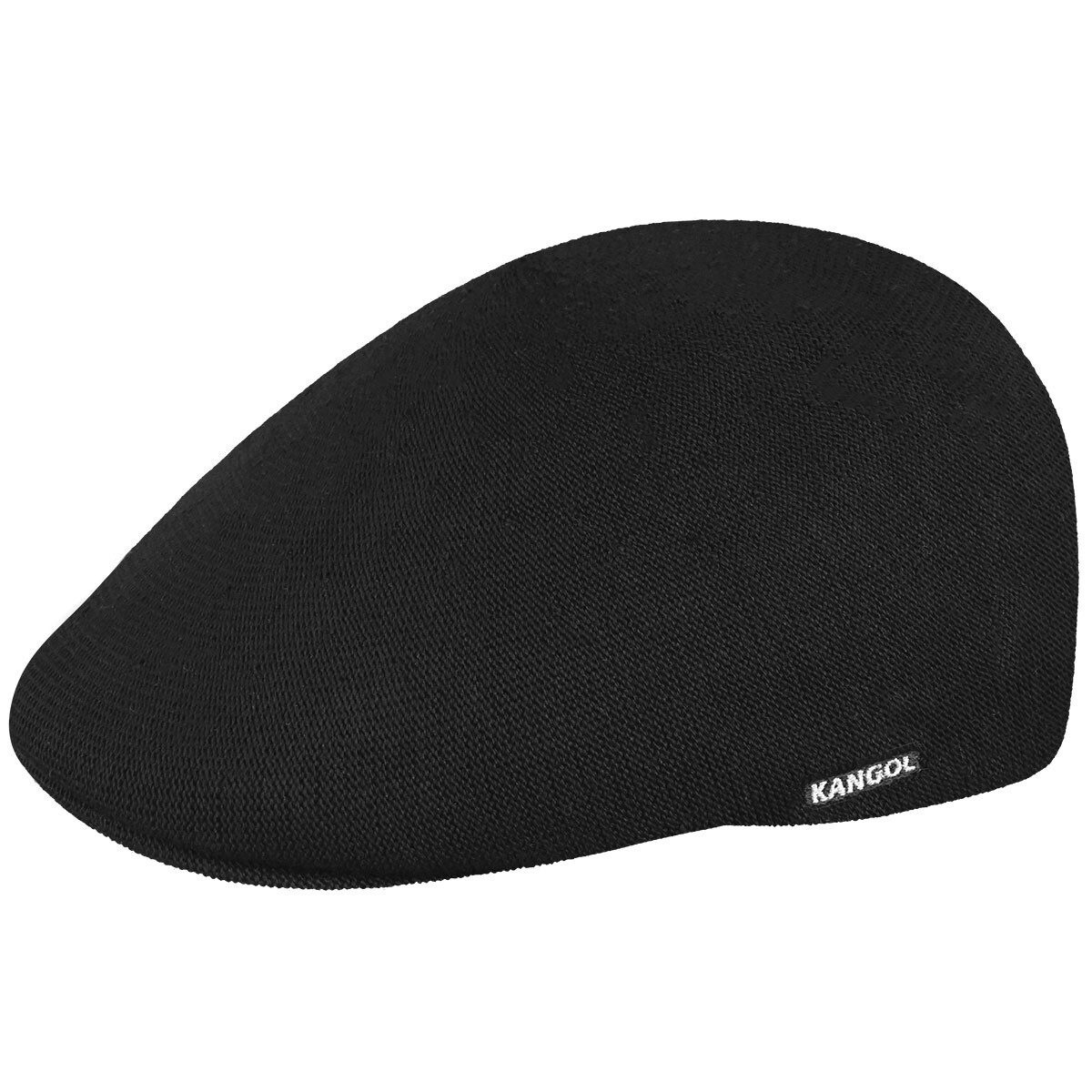 Bamboo 507 Flat/Ivy Cap, Colour: Black, Size: Small