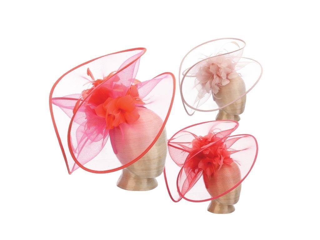 Bellafina Fascinator Headband, Size: O/S, Colour: Blush
