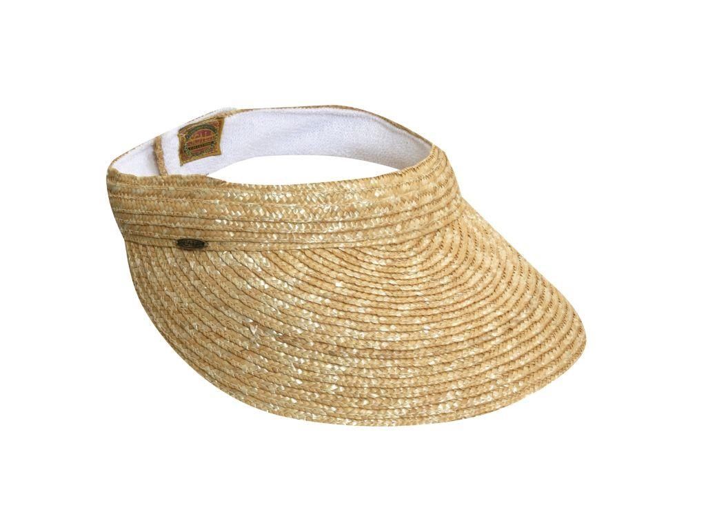 Kara Braided Laichow Visor, Colour: Natural