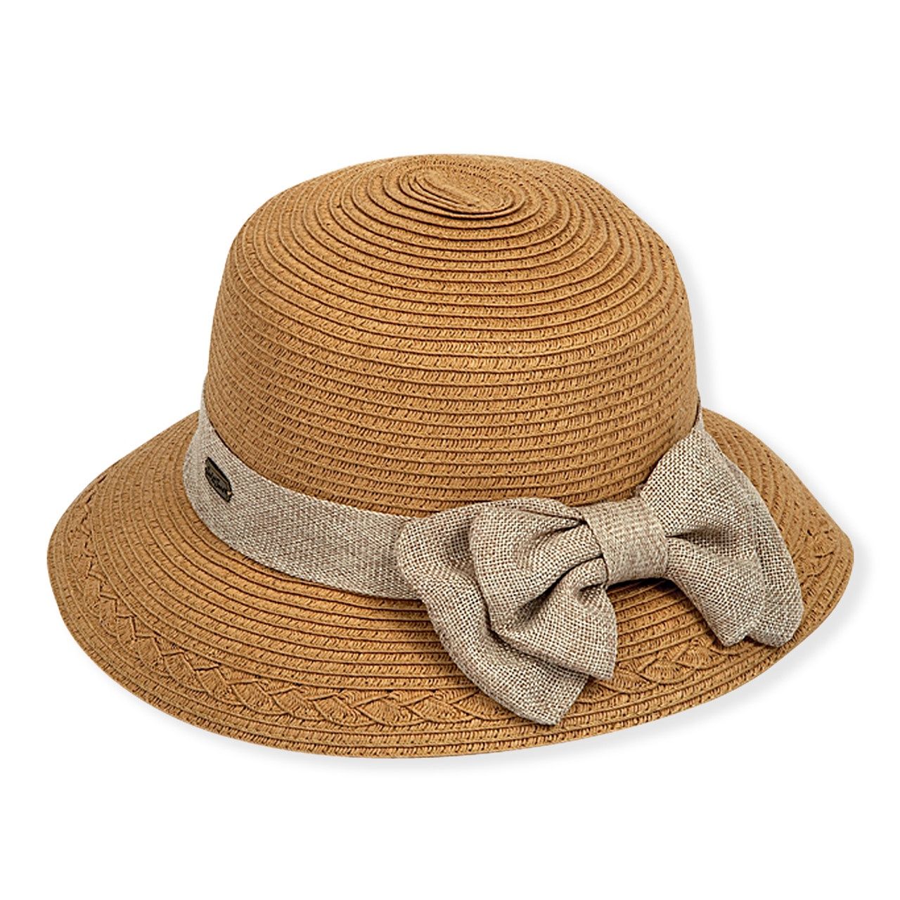 HH1230 | Paper Braid Hat, Size: O/S, Colour: Tan C