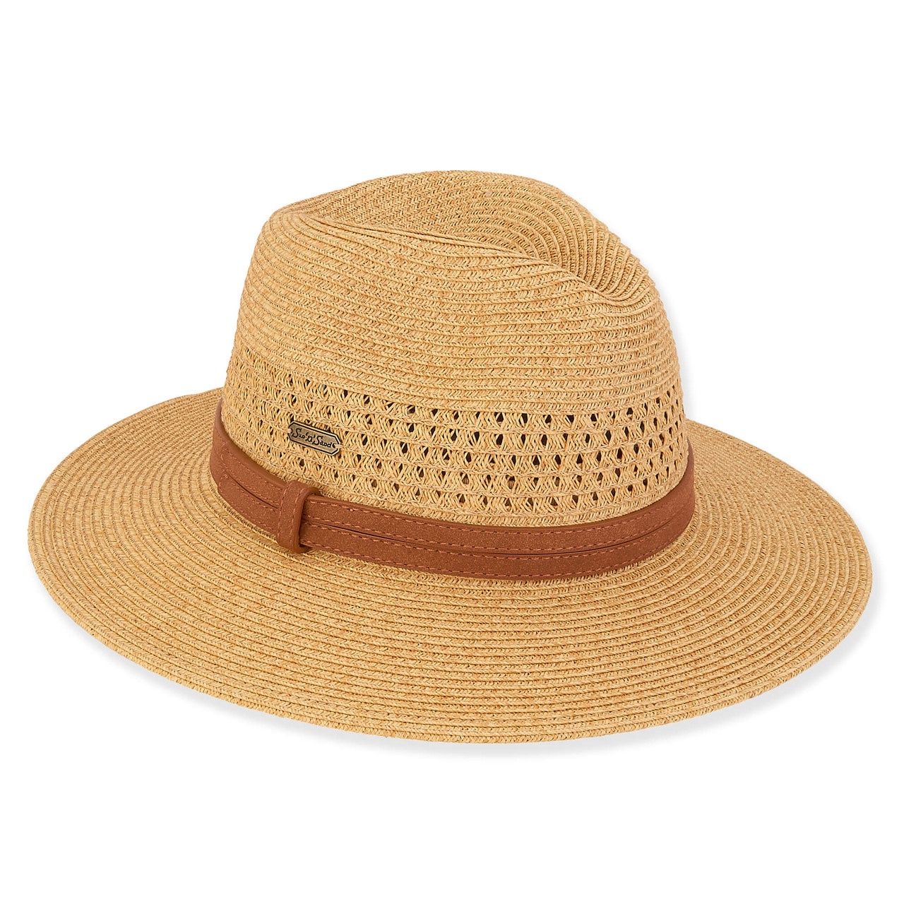 HH3005 Gemma | Women&#39;s Paper Braid Safari Hat, Size: O/S, Colour: Natural B