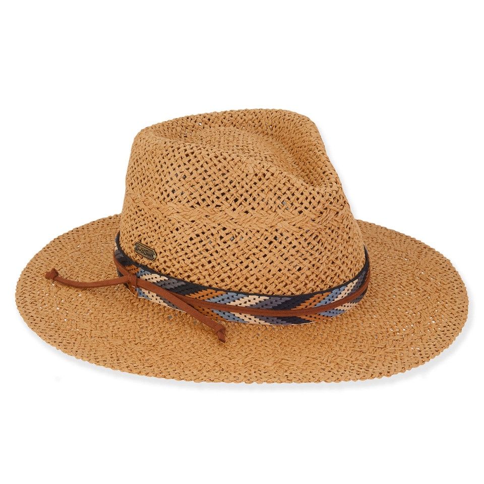 HH3109 Maria | Women&#39;s Paper Straw Safari Hat, Size: O/S, Colour: Tan B