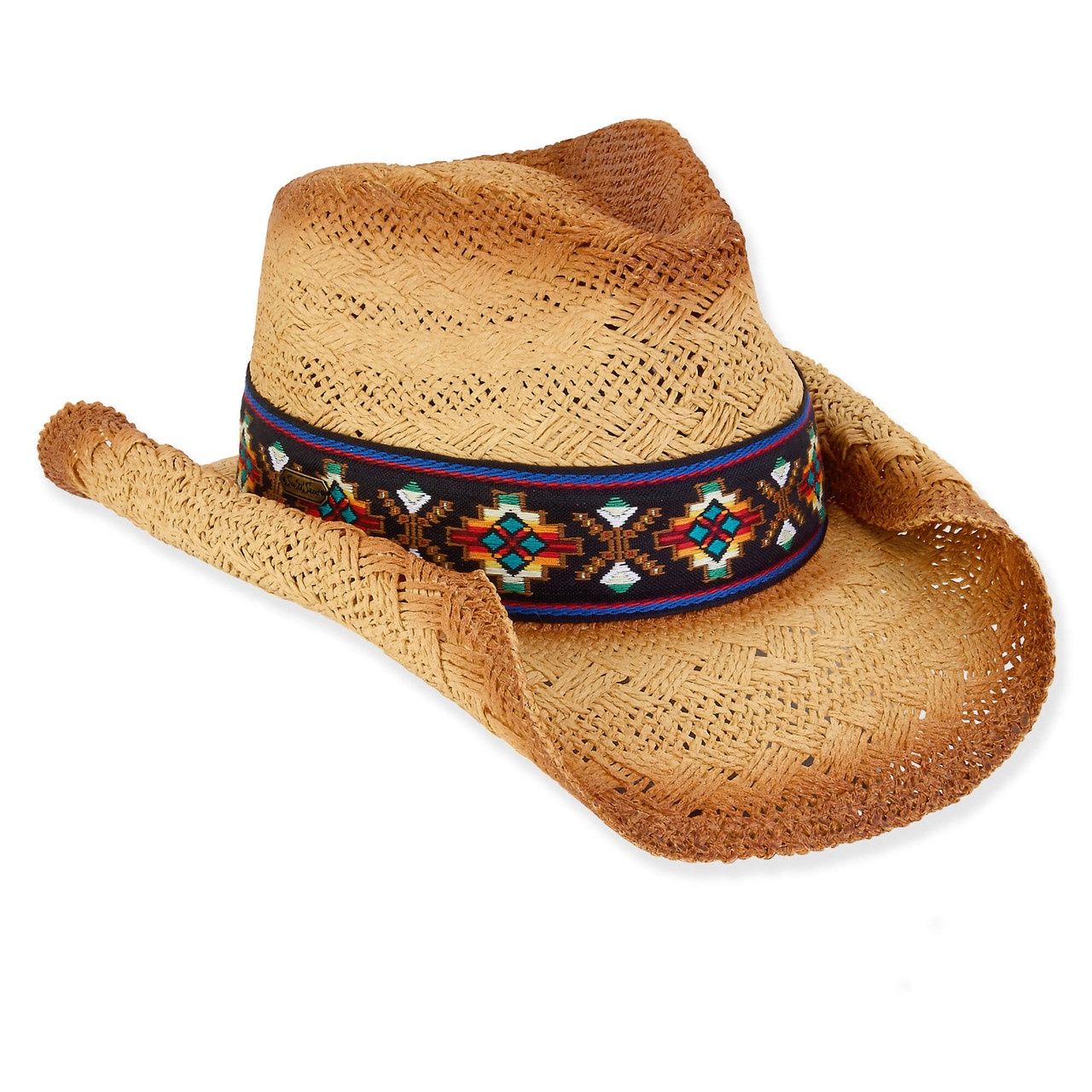 HH3125 Reagan | Women&#39;s Paper Straw Western Hat, Size: O/S, Colour: Natural