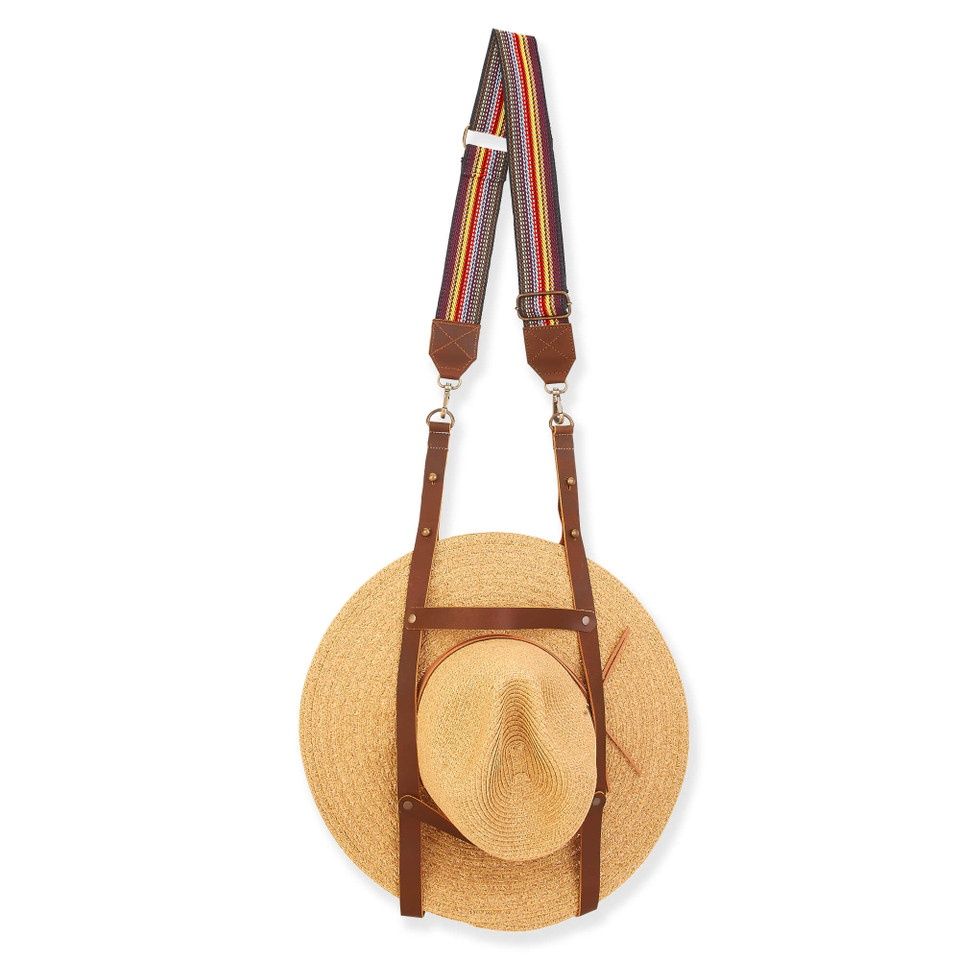 SNS6594 Angelina | BloomSling | Genuine Leather Hat Sling, Colour: Multi B