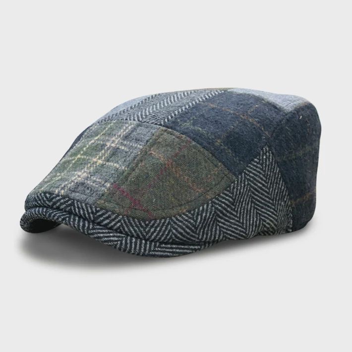 The Lunchbox Boston Scally Cap - Patchwork Edition, Size: Small