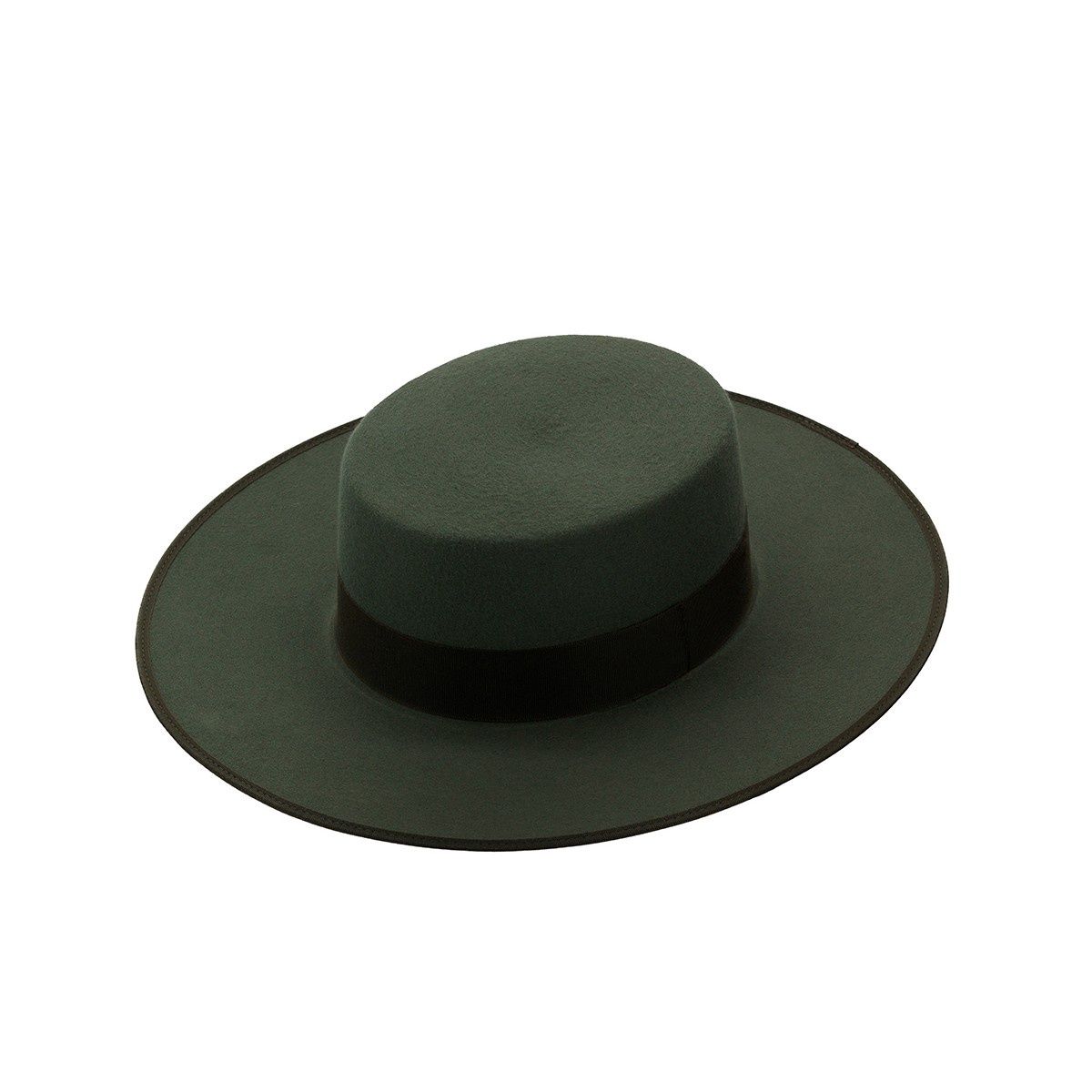 Bolero Wool Felt Hat, Colour: Verde M, Size: Small