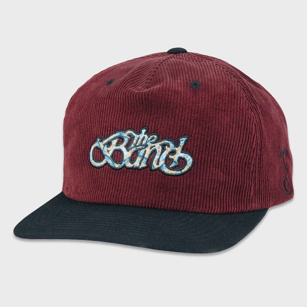 The Band Paisley Maroon Zipperback Hat, Size: S/M