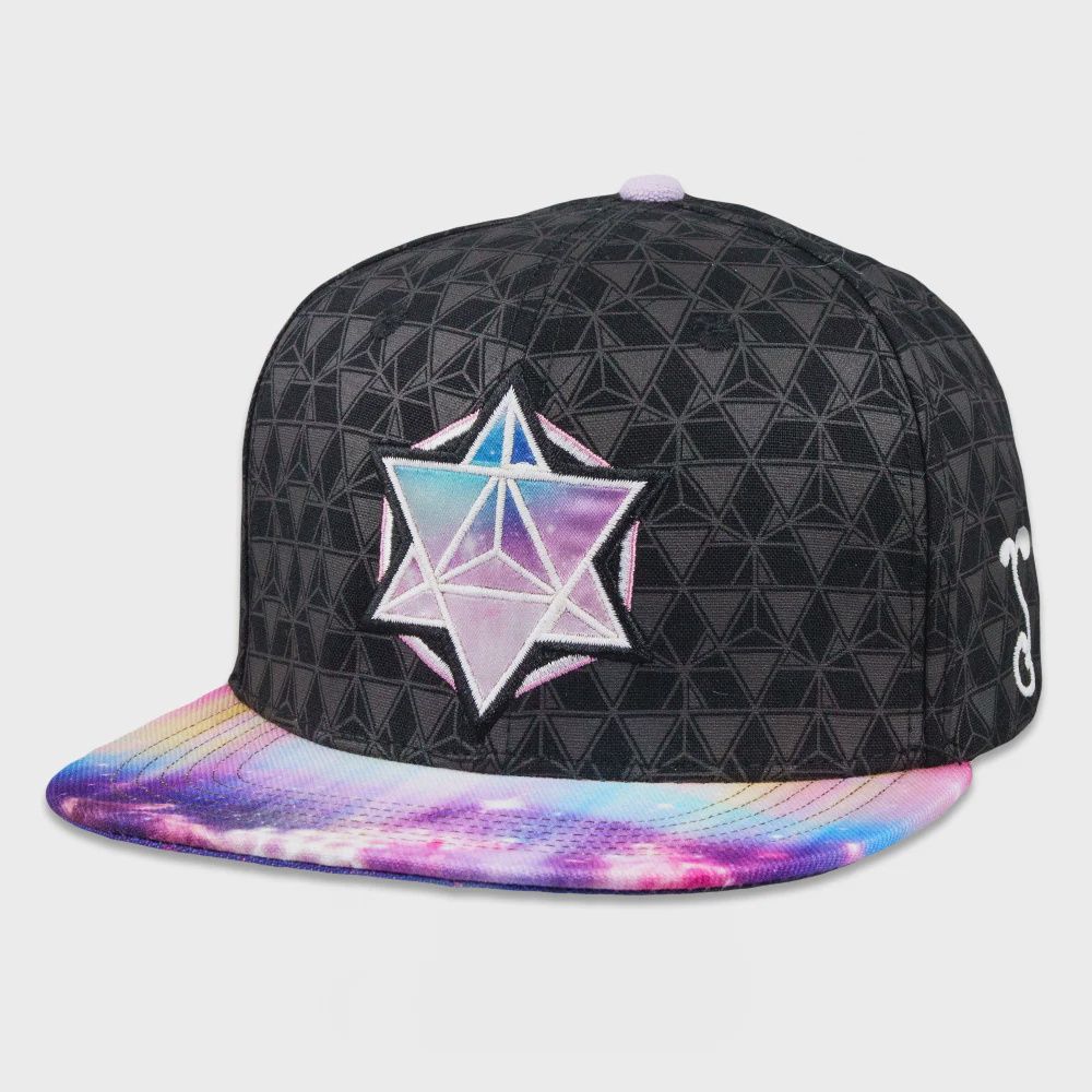 LSD Nebula Geometric Snapback Hat, Size: S/M