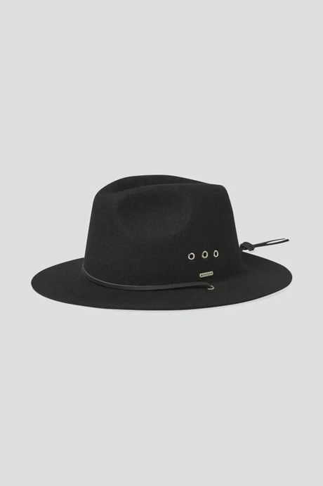 Wesley WTHR Guard Packable Fedora, Size: XS, Colour: Black