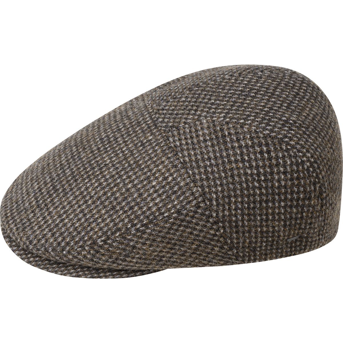 Penner 5 Panel Wool Cap, Colour: Black Sub Check, Size: Small