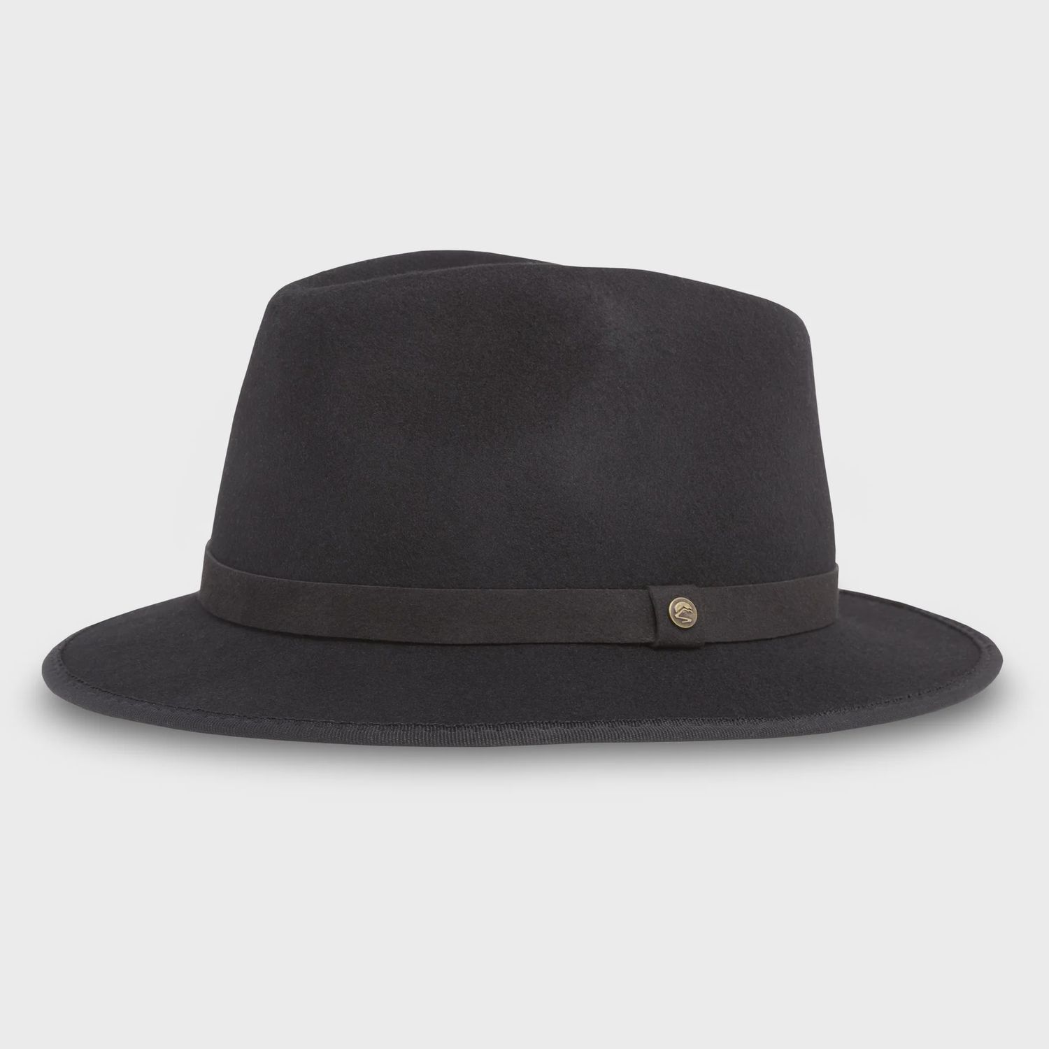 Jasper Wool Felt Hat, Size: Medium, Colour: Raven