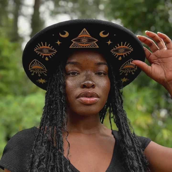 The Ambrose Wool Felt Illustrated Hat, Size: 57cm Medium