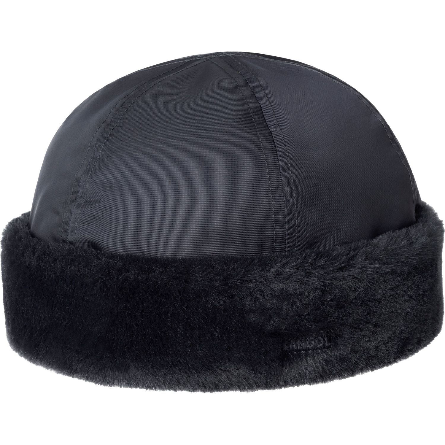 Aviator Watch Cap, Size: Medium, Colour: Black/Black