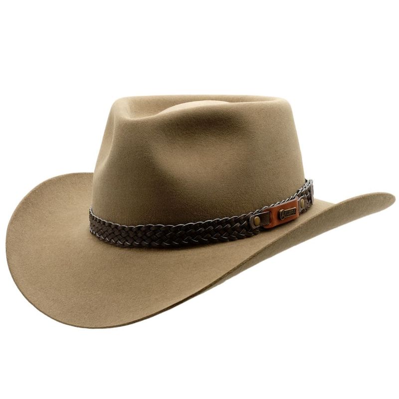 Snowy River Imperial Quality Pure Fur Felt Hat