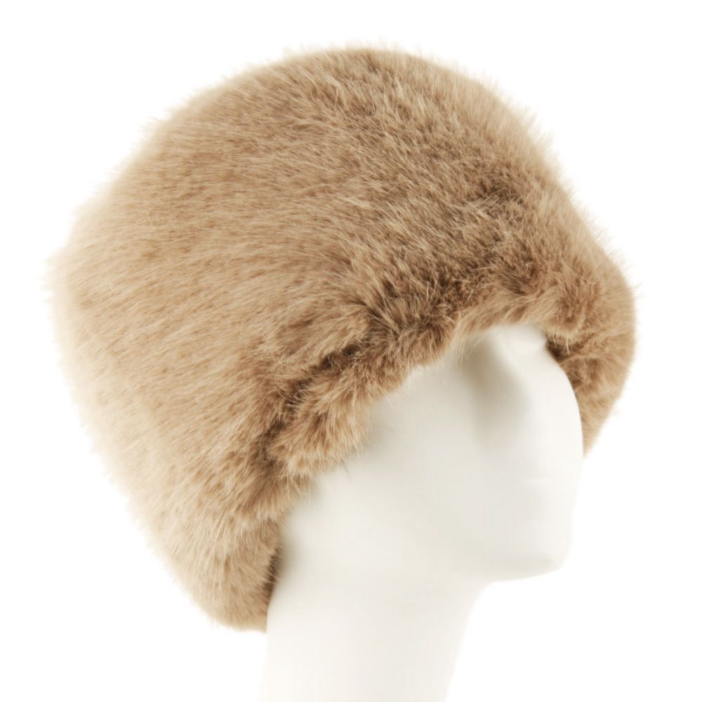 FUR7104 | Winter Fur Hats W/Fleece Lining, Size: O/S, Colour: Khaki