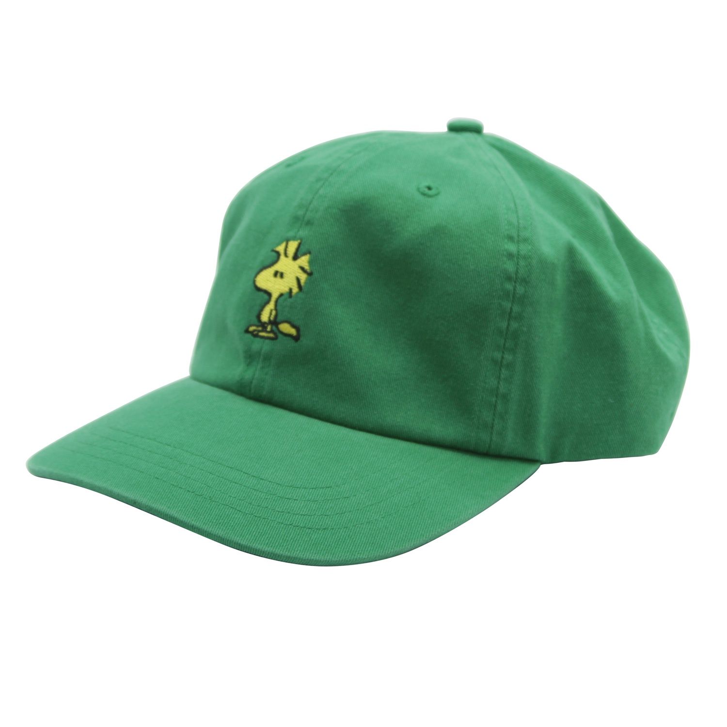 Peanuts | Woodstock Dad Cap, Size: Snapback, Colour: Green