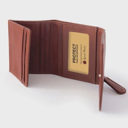 1254 | RFID Mini Wallet, Colour: Black