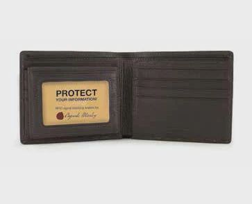 1232 | RFID ID Passcase, Colour: Black