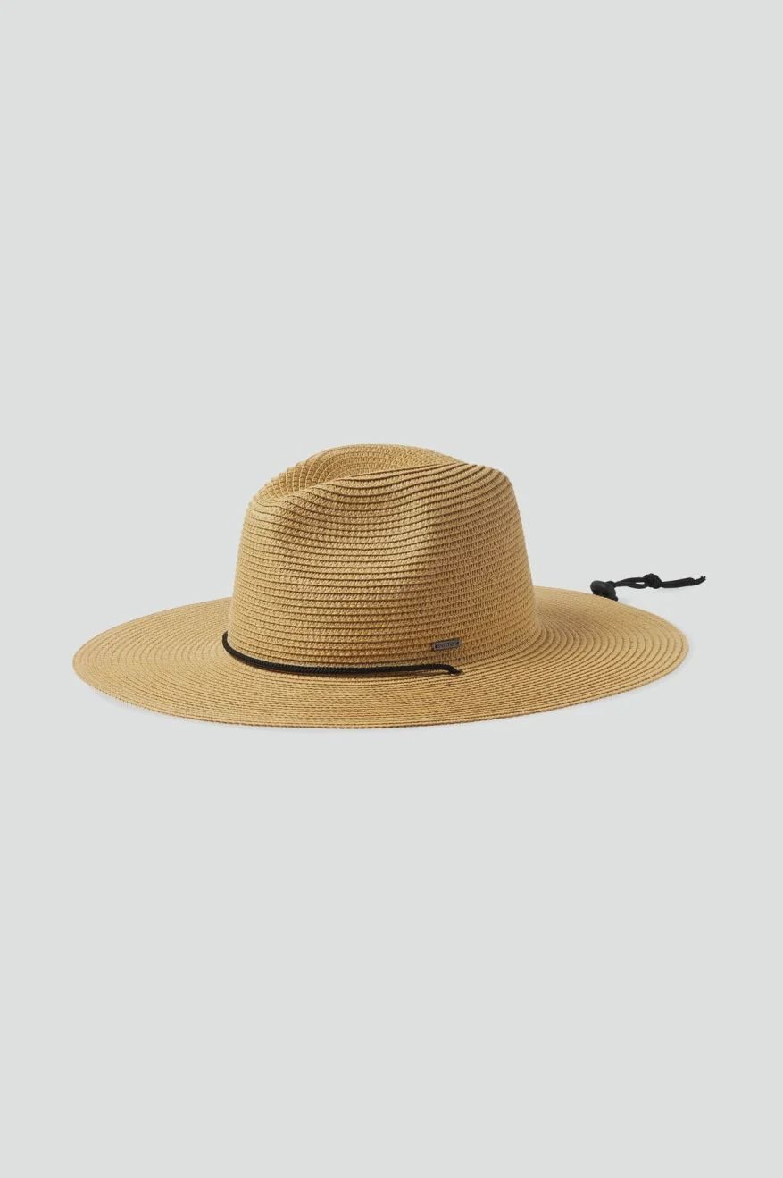 Mitch Packable Sun Hat, Colour: Tan, Size: S/M