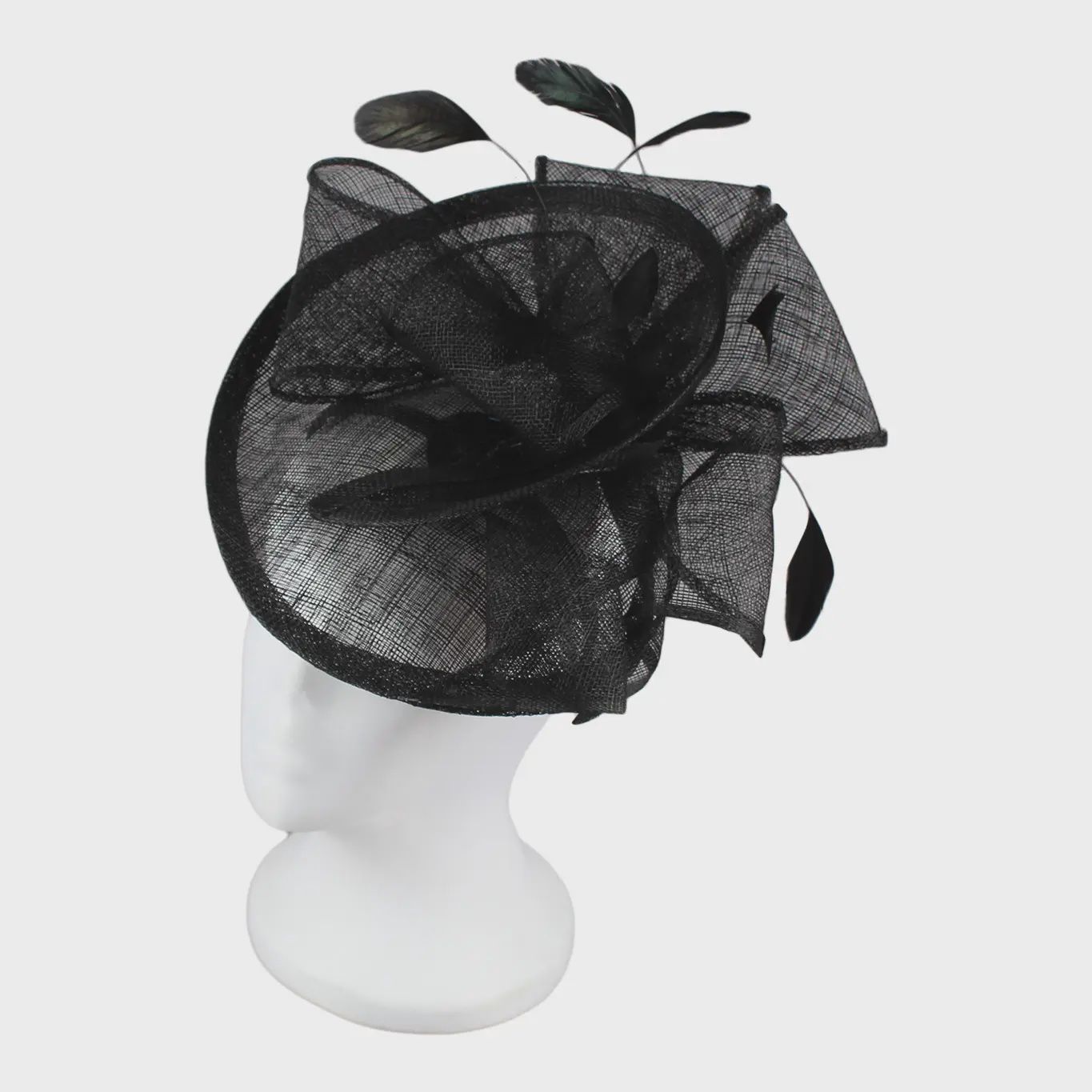 4846 | Fascinator Headband, Size: O/S, Colour: Black