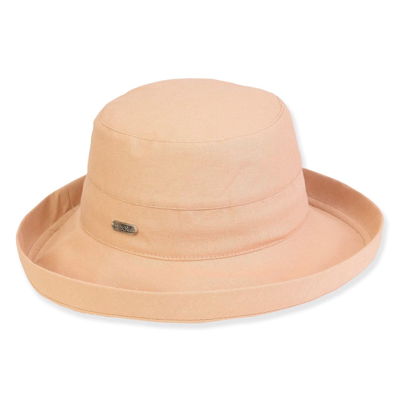 HH3411 | Linen Up Brim, Colour: Tan, Size: O/S
