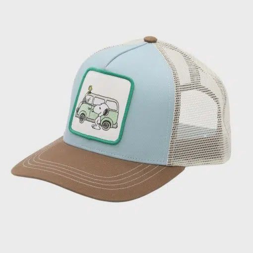 Peanuts | Snoopy Bus, Size: Snapback, Colour: Brown